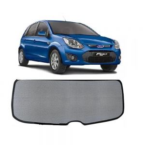 7D Car Trunk/Boot/Dicky PU Leatherette Mat for Figo Old  - Black